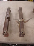1969 1970 1971 1972 Chevelle 442 Gto Gs Body Driver Bucket Seat Tracks Gm Oem. Fixed Price $150.00.