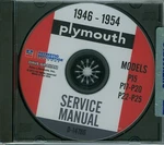 1946 47 48 49 50 51 52 53 54 Plymouth Service Manual On CD-P15, P17-20, P22-25. Fixed Price $34.95.