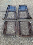 1970 Ford Mustang Mach High Back Bucket Front Seat Pair Oem D0ZA Nekid. Fixed Price $695.00.