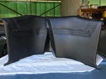 1970 Mercury Couger Set Rear Seat Side Window Panels. Fixed Price $150.00.