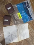 E8OY54612A64C 1988-91 Lincoln Continental Seat Belt Covers Nos Oem. Fixed Price $20.00.