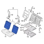 Genuine Ford Seat Back Cushion Cover MB5Z-7866600-BB. Fixed Price $125.24.