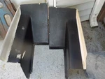 1971 1972 1973 Mustang Mach Fold Down Sport Seat Interior Corner Trim Panels. Fixed Price $500.00.