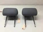 Bmw M3 Coupe Rear Seat Headrest Pair Palladium Silber / Silver Leather Oem. Fixed Price $137.69.