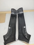 1962 1963 Galaxie Bucket Seat Side Sheilds Covers Trim Pair Black Original. Fixed Price $165.00.