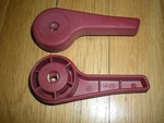 Nos 1989 1990 1991 Ford Probe Front Seat Back Handles Pair Red. Fixed Price $14.99.