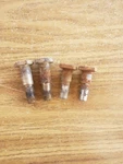 60S 70S Mopar Front Seat Belts Bolts Body Dart Valiant Duster Barracuda Demont. Fixed Price $24.00.