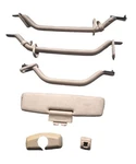 Mercedes W124 Class Coupe Beige Cream Interior Grab Handle Visor Set Oem UB4.6. Fixed Price $66.91.