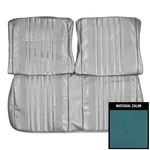 New Front Bench Seat Cover Bright Blue Pui Fits 1970 Chevrolet Chevelle 70AS14B. Fixed Price $509.99.