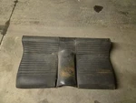 1967 1968 Ford Mustang Fastback Lower Rear Seat Bottom Black. Fixed Price $270.00.