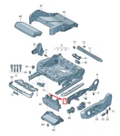 New Audi E-tron Gen Front Right Seat Trim 4K08814584PK No Import Duties To. Fixed Price $55.21.