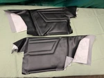 New Blem 1968 Buick Riviera Rear Door Panels Custom Black Unassembled Pui. Fixed Price $179.99.