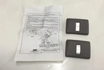 Nos Ford Lincoln Continental Seat Belt Tongue Covers E8OY-54612A64-B. Fixed Price $24.95.