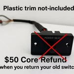 92-98 Oem Ford Mustang Lh Front Power Seat Track Switch Harness $50 Core Refund. Fixed Price $150.00.