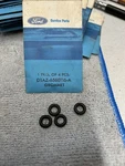 Nos 1970-1973 Ford Mustang Front Seat Shoulder Belt Harness Pin Bolt Grommet Kit. Fixed Price $8.00.