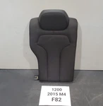 15-20 Oem Bmw F82 Coupe Rear Right Cushion Black Leather Carbon Structure Cloth. Fixed Price $185.00.