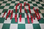 97-04 Corvette Red Aftermarket Five 5 Point Seat Belt Harness Set Lh Rh Pair. Fixed Price $119.99.