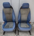 03-08 Bmw Z4 Roadster Power Front Seats Set Left Right Blue Gray. Fixed Price $799.99.