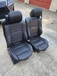 07-13 Bmw E93 328 335IS Convertible Front Leather Seats Black Oem. Fixed Price $300.00.