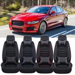For Jaguar Xe Xf Xj Leather Front + Rear Car Cover 5-SEATS Cushion Full Set. Fixed Price $79.39.