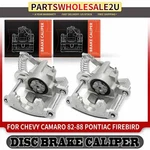2X Rear Driver & Passenger Brake Caliper For Chevy Camaro Pontiac Firebird 82-88. Fixed Price $146.88.