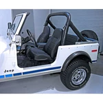 Rugged Ridge 13401.15 High-back Front Seat For 76-02 Jeep Cj/wrangler Yj/tj. Fixed Price $239.99.