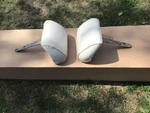 69 70 71 72 Cutlass Gs Skylark Used Gm White Bench Seat Headrest In Nice Shape. Fixed Price $155.00.