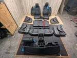 Oem Mercedes W205 C43 Interior Seats Door Panels Dashboard Complete Black W/ Red. Fixed Price $995.95.