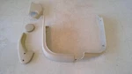 Passenger Front Seat Plastic Trim Covers Tan 1J3881318F Fits 06-10 Beetle 115657. Fixed Price $226.00.