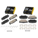 Front Rear Ceramic Brake Pad For 2007 - 2017 Toyota Camry 2.4L 2.5L 3.5L Oe Spec. Fixed Price $32.27.
