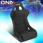 Nrg Large Black Carbon Fiber Back Fabric Cover Bucket Racing Seat RSC-302CF-BK. Fixed Price $540.00.