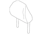 Genuine Nissan Headrest 86400-5RB2B. Fixed Price $194.76.