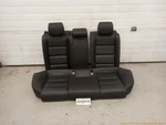 Audi A6 S6 C6 Sedan Set Of Upper & Lower Rear Leather Seat Black Fits 2005-2011. Fixed Price $374.89.