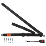Front Static Seat Belt For Austin Mini Berlina 1958 To 1992 Black. Fixed Price $129.51.
