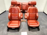 08-13 Oem Bmw E92 M3 Coupe Front Rear Left Right Seat Leather Red Set*. Fixed Price $1499.95.