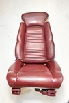 Buick Reatta 1988-1990 Front Seat Passenger Right Rh Burgundy Red. Fixed Price $500.00.