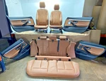 13-19 Bmw F34 3/4 Series Saddle Brown Complete Interior Seat Door Panel Set Oem. Fixed Price $1299.95.