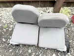 1998-2005 Ford Ranger Rear Jump Seat Pair Lr & Oem Cloth Gray. Fixed Price $119.95.