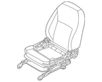 Genuine Nissan Seat Assembly 87651-5EE1D. Fixed Price $3383.64.