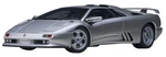 Autoart 1/18 Lamborghini Diablo SE30 Jota Titanio/metallic Silver 79143. Fixed Price $348.96.