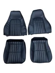 1997 - 2002 For Chevy Camaro Replacement Black Seat Covers Synthetic Leather. Fixed Price $429.00.