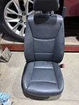Front Right Passenger Side Electric Leather Seat Assembly 2013 Bmw X3 X4 Black. Fixed Price $350.00.