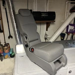 2018-2025 Honda Odyssey Rear 2ND Row Middle Jumper Booster Seat In Ash. Fixed Price $699.99.