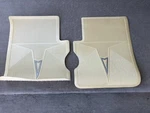 Nos 1971 Pontiac Catalina/bonneville/grandville Ivory Rear Floor Mats (988910). Fixed Price $225.00.