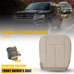 Fits Ford Expedition 2015-2017 Tan Leather Front Left Driver Bottom Seat Cover. Fixed Price $87.38.