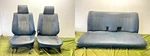 85 91 Bmw E30 Sedan Complete Interior Leather Front Rear Seat Pafic Blue Set Oem. Fixed Price $2999.99.