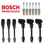 6X Ignition Coil + Bosch Platinum Spark Plug For Nissan Maxima Infiniti I30. Fixed Price $85.79.