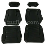 Alfa Romeo Junior Gtv 2000 Front Black Seat Cover Set New. Fixed Price $682.00.
