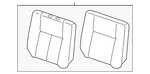 Genuine Nissan Seat Back Assembly 88650-9FT4A. Fixed Price $599.25.