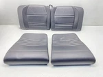 99-05 Porsche Carrera 911 Rear Left & Right Seat Cushion Leather Black Set Oem. Fixed Price $475.00.
